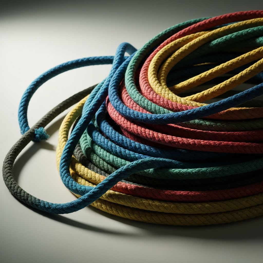Flat Polyester Shoelaces