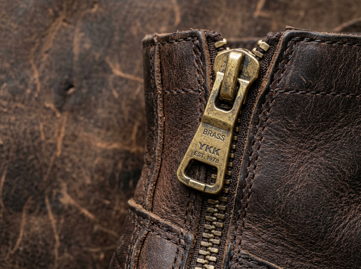 Metal Shoe Zipper